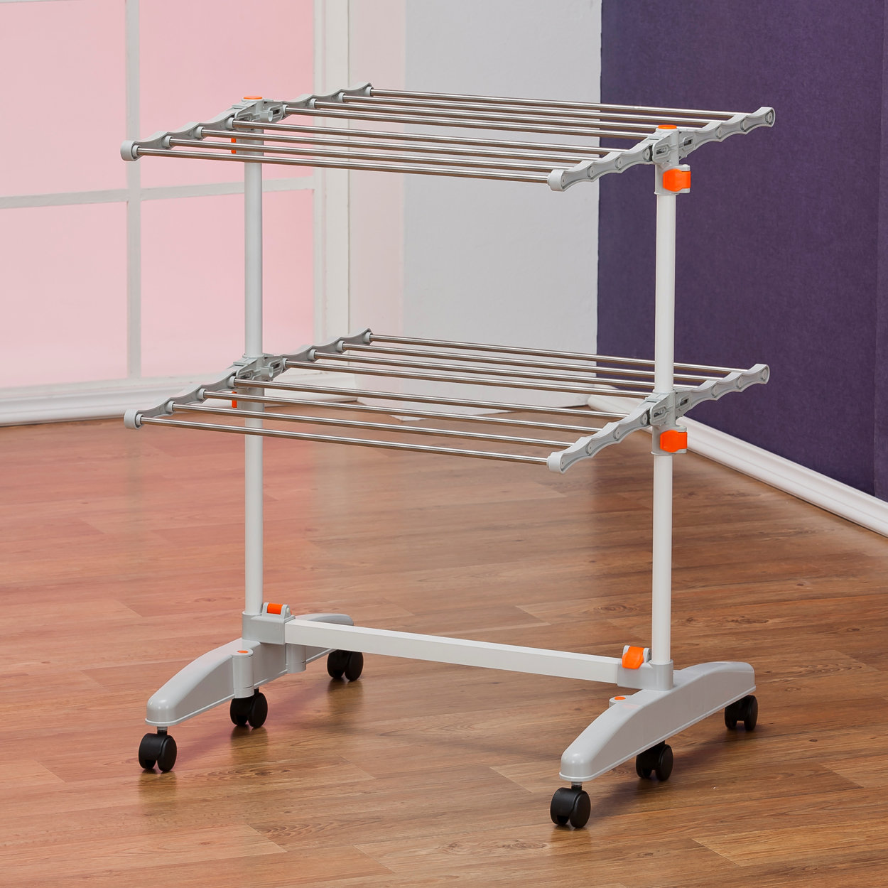 Badoogi Foldable and Compact Storage Clothes Drying Rack & Reviews